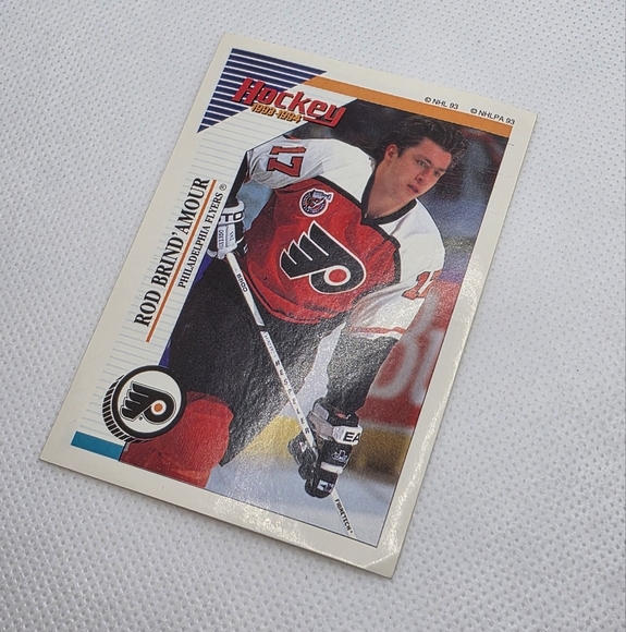 1993-94 Panini Hockey Rod Brind'Amour Philadelphia Flyers #47 Sticker - Picture 2 of 3